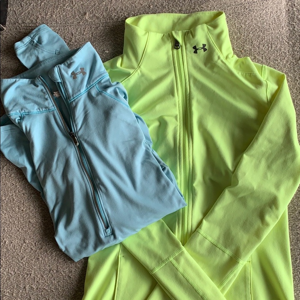 UA pull over and jacket